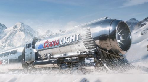 Coors Light предложил канадцам прокатиться на своем пивном поезде