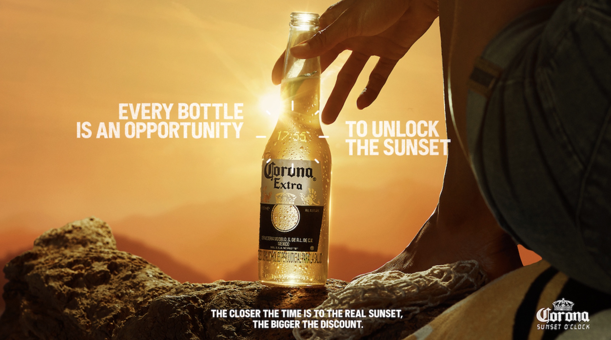 Сorona запустила новую рекламную кампанию «Sunset O’Сlock»