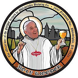 В США создали пиво с Папой Римским