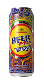 Украина. «Оболонь» расширила линейку специального пива с «BeerMix Energy»