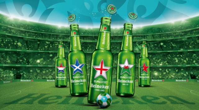 Heineken запускает ограниченную серию бутылок для Евро-2021