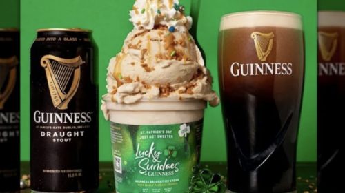 Guinness выпустил алкогольное мороженое