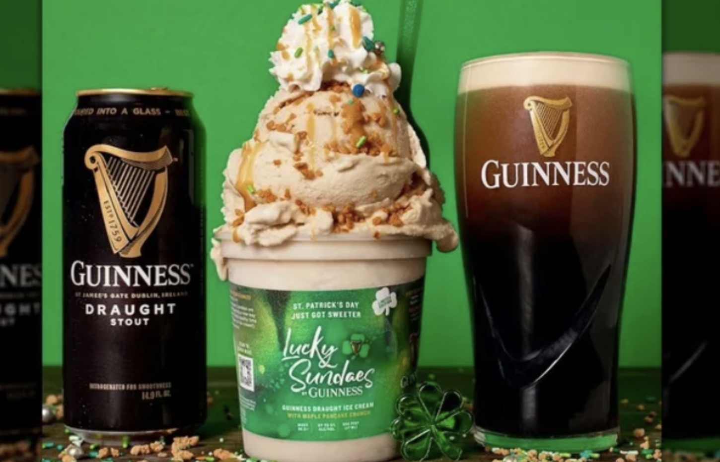 Guinness выпустил алкогольное мороженое
